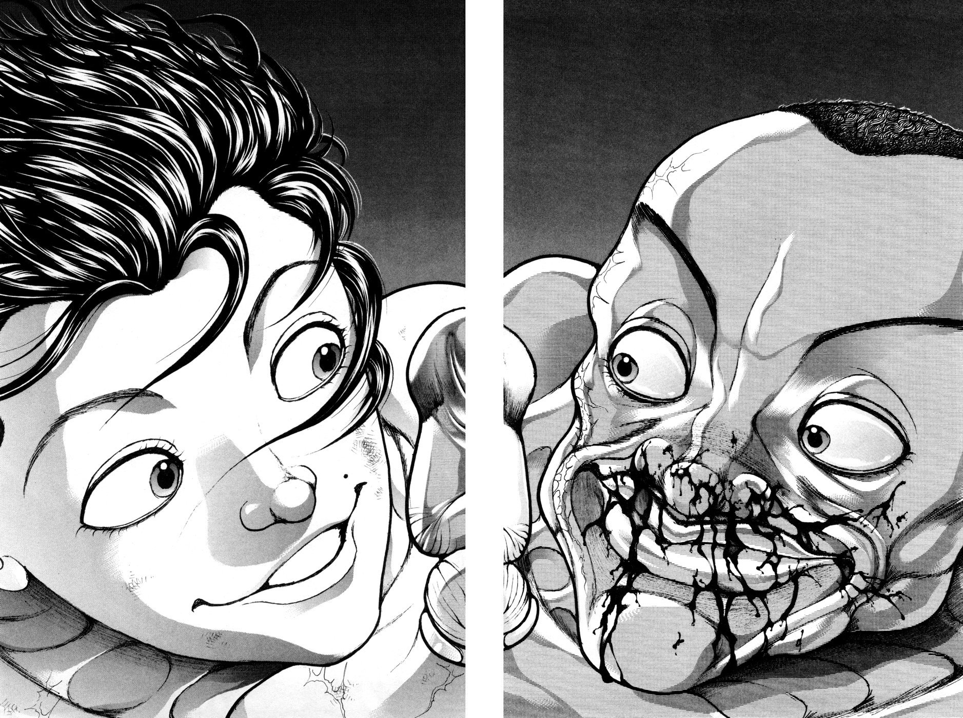 Hanma Baki Chapter 10.75 page 4 - Vol.10 Chapter 75: Beyond the Muscle