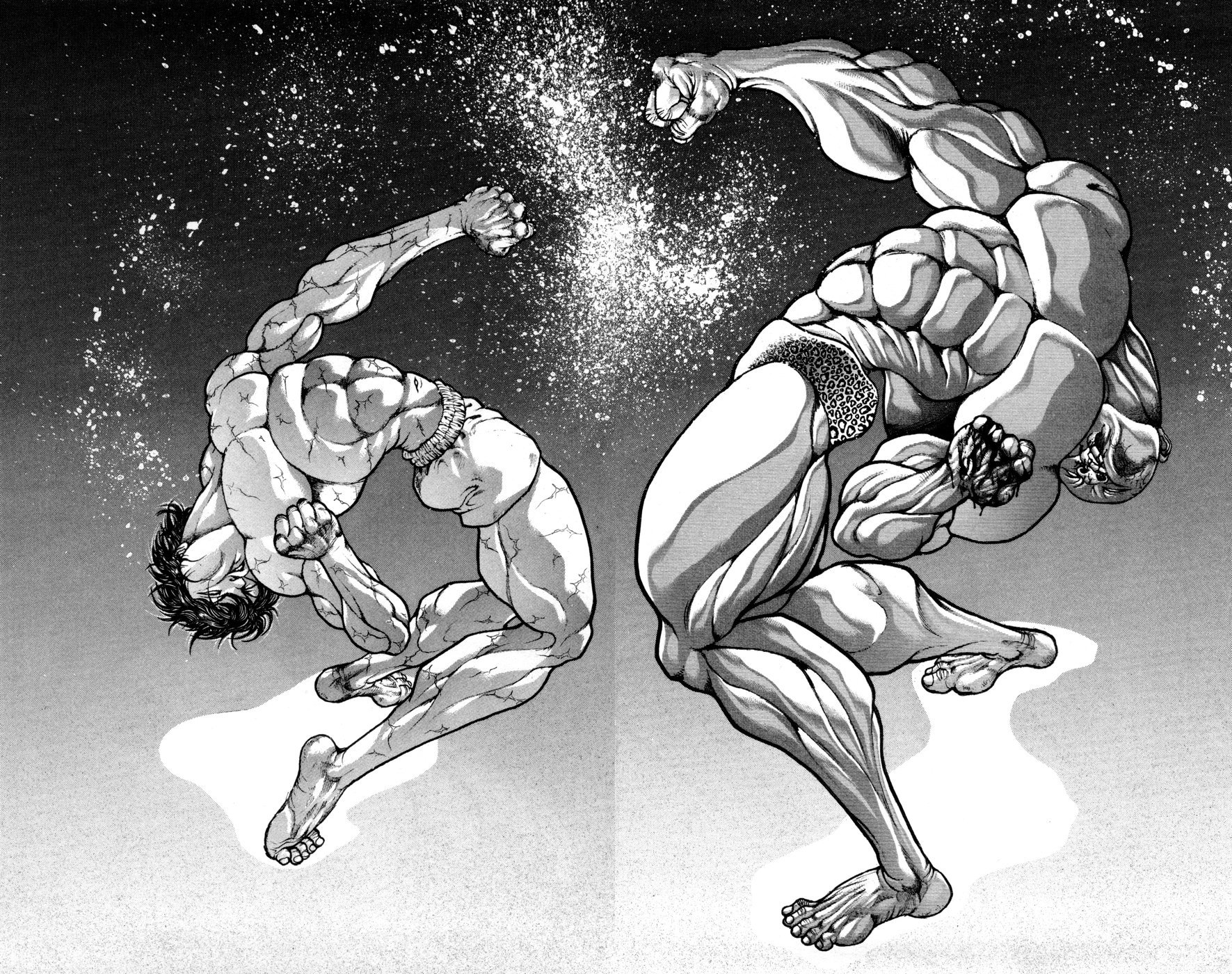 Hanma Baki Chapter 10.75 page 8 - Vol.10 Chapter 75: Beyond the Muscle