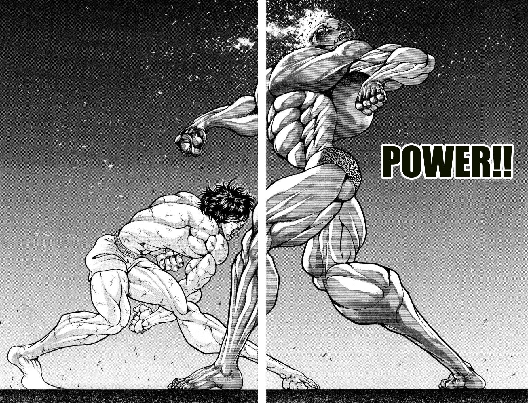 Hanma Baki Chapter 10.76 page 10 - Vol.10 Chapter 76: The End of the Fist