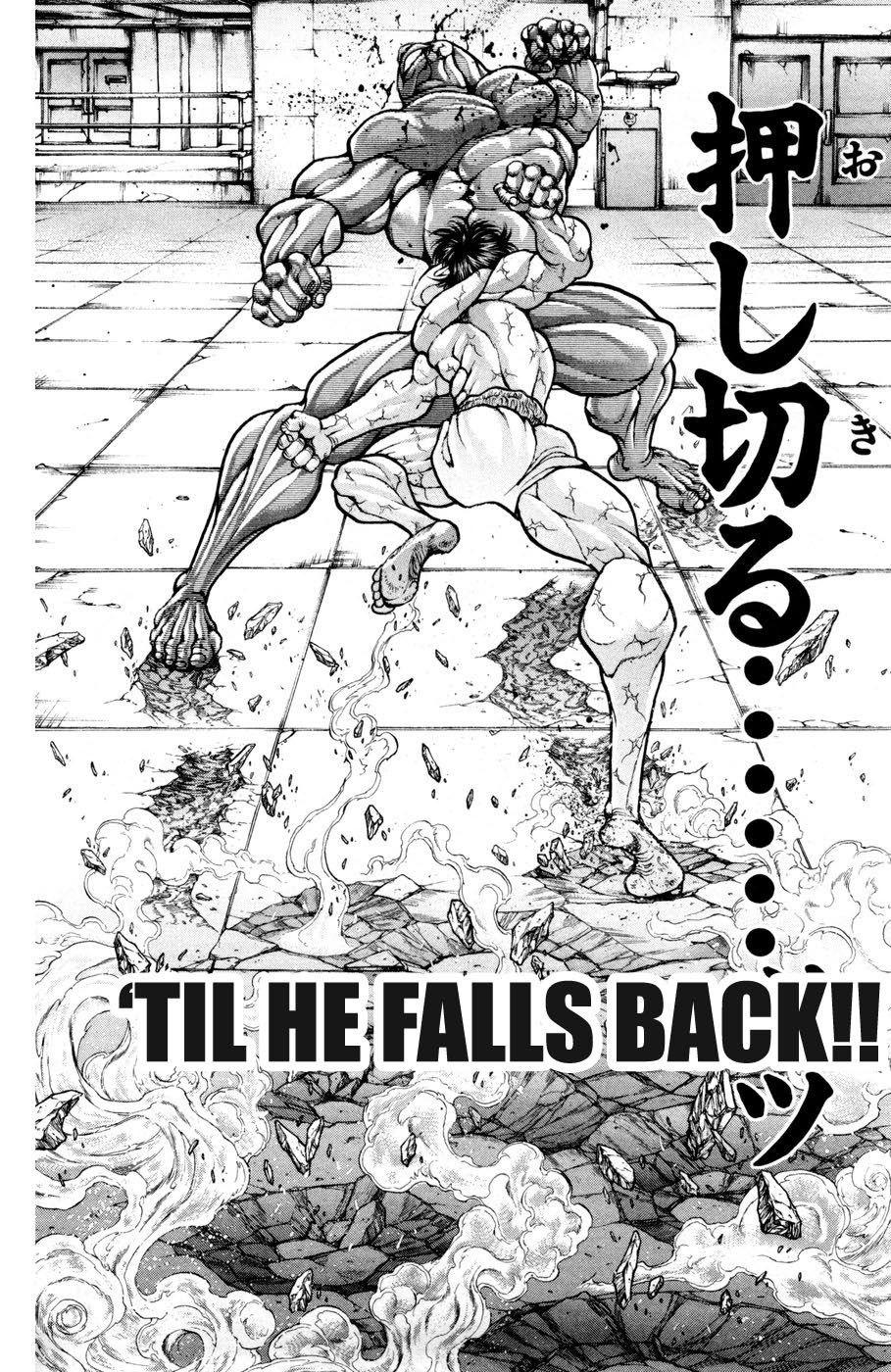 Hanma Baki Chapter 10.76 page 16 - Vol.10 Chapter 76: The End of the Fist