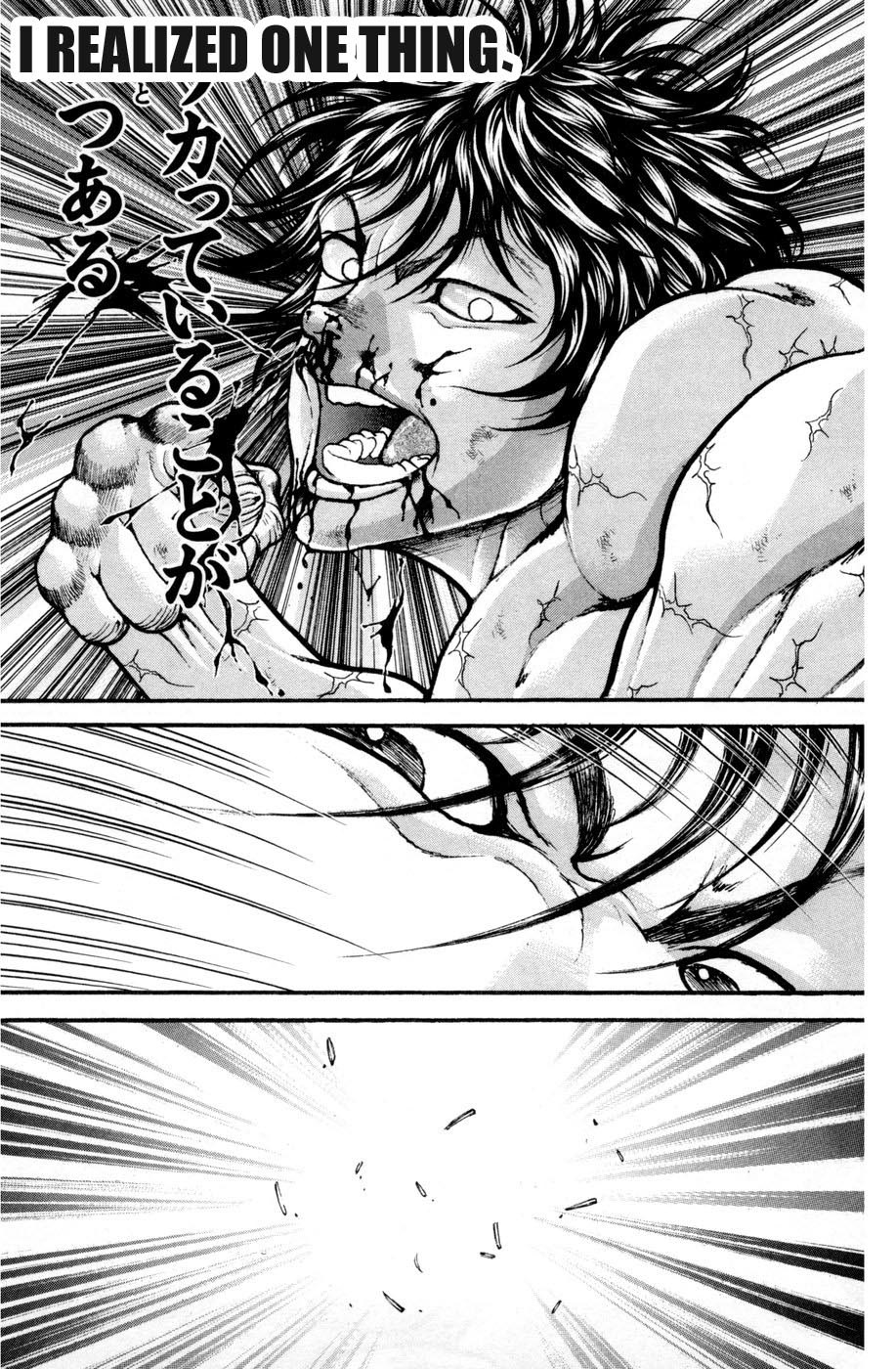 Hanma Baki Chapter 10.76 page 3 - Vol.10 Chapter 76: The End of the Fist
