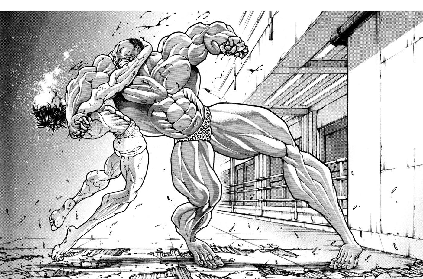 Hanma Baki Chapter 10.77 page 10 - Vol.10 Chapter 77: Surpass