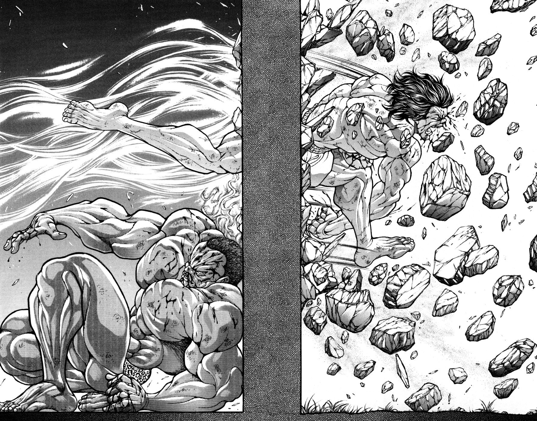 Hanma Baki Chapter 10.77 page 17 - Vol.10 Chapter 77: Surpass