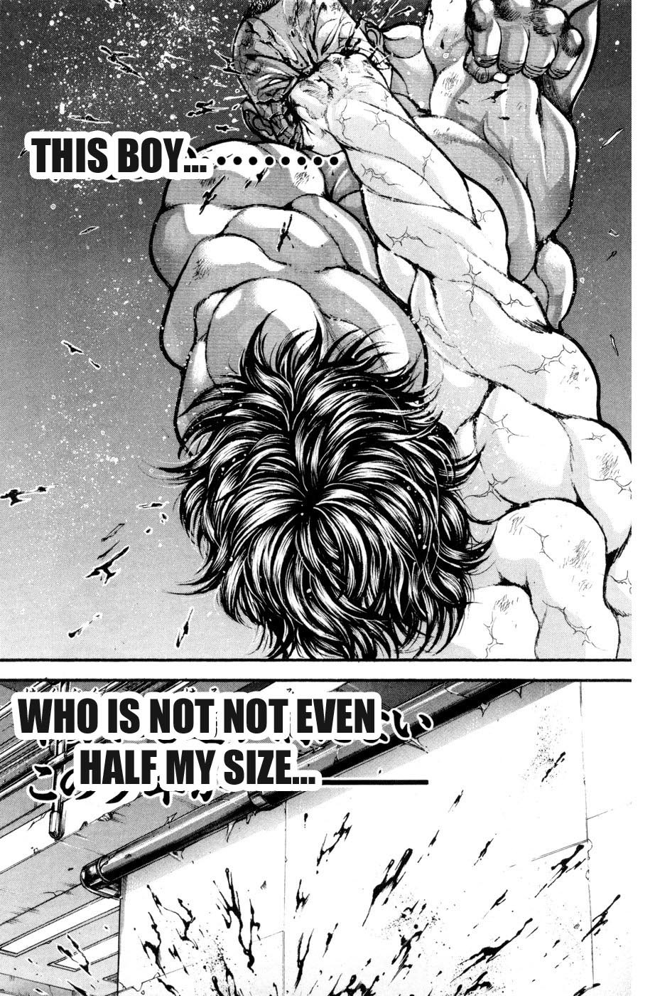 Hanma Baki Chapter 10.77 page 3 - Vol.10 Chapter 77: Surpass