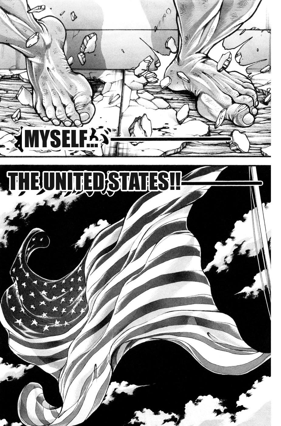 Hanma Baki Chapter 10.77 page 7 - Vol.10 Chapter 77: Surpass
