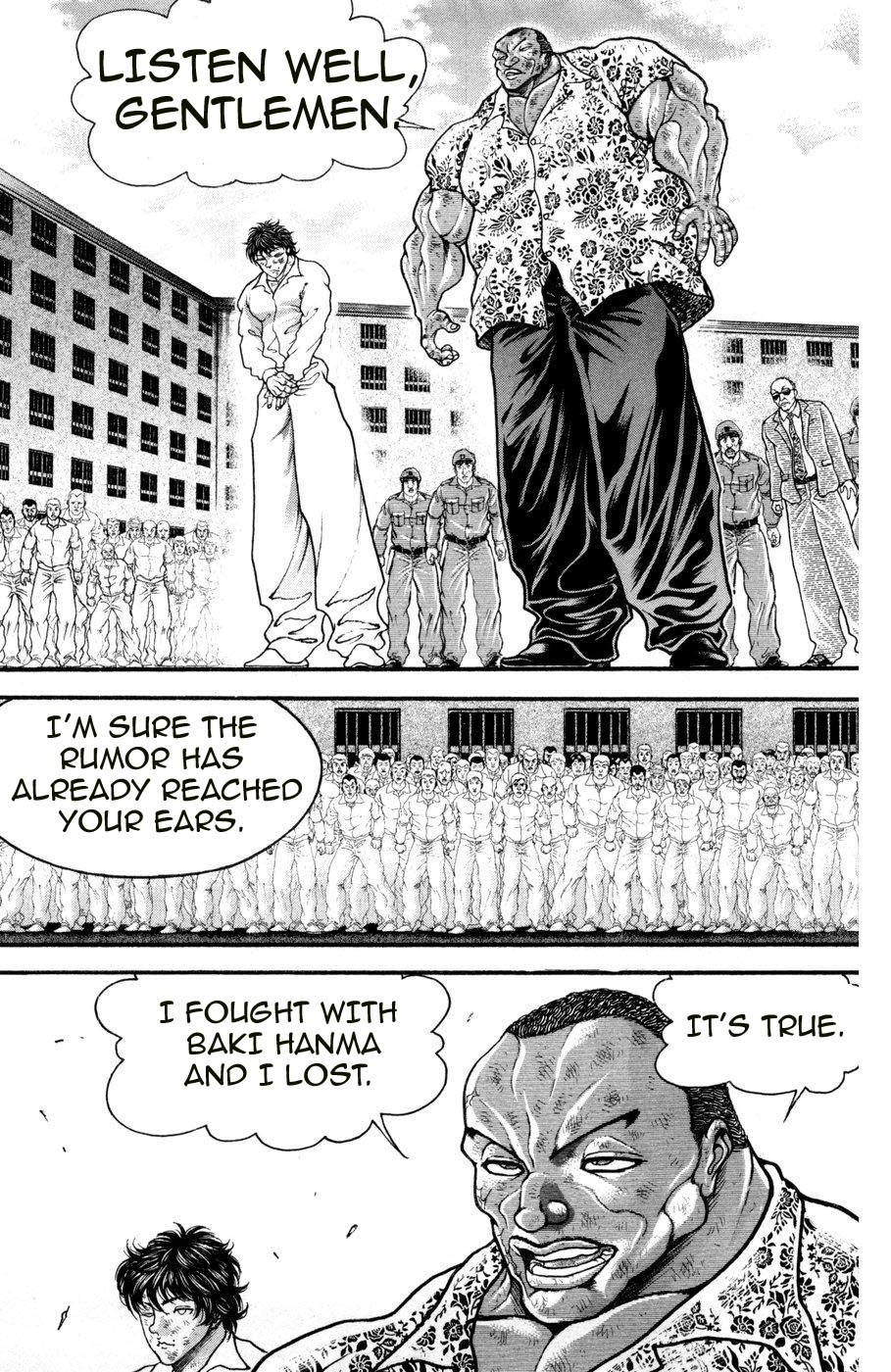 Hanma Baki Chapter 10.78 page 13 - Vol.10 Chapter 78: Materialization