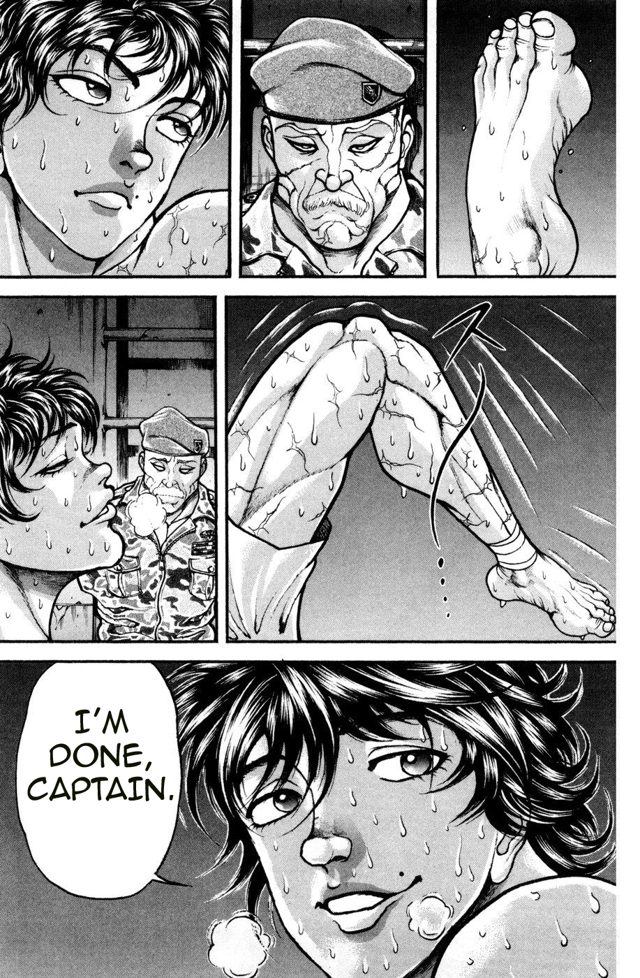 Hanma Baki Chapter 11.80 page 12 - Vol.11 Chapter 80: Start of the Chaos