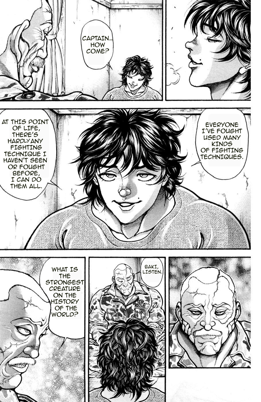 Hanma Baki Chapter 11.80 page 14 - Vol.11 Chapter 80: Start of the Chaos