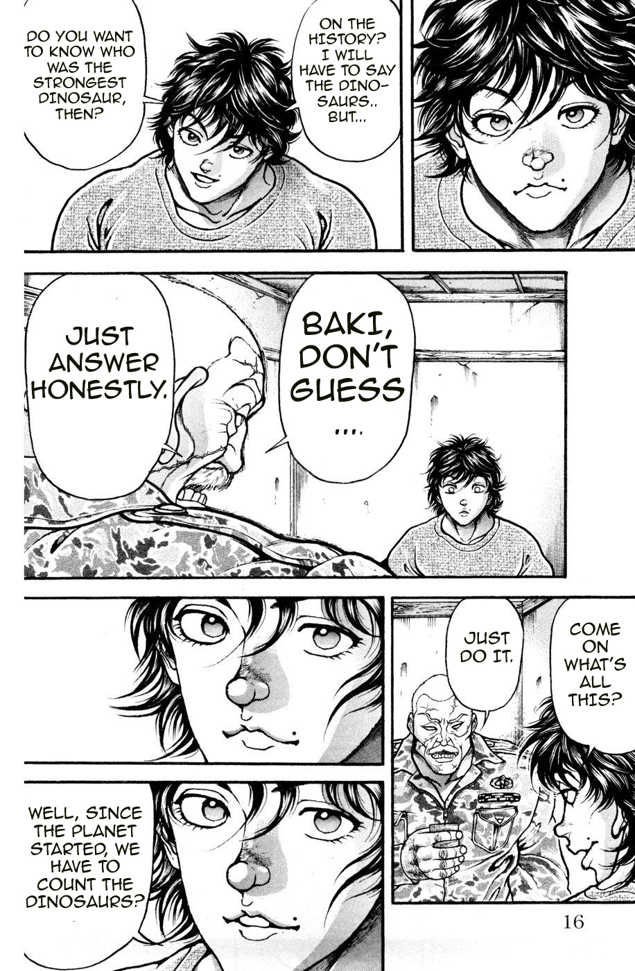 Hanma Baki Chapter 11.80 page 15 - Vol.11 Chapter 80: Start of the Chaos