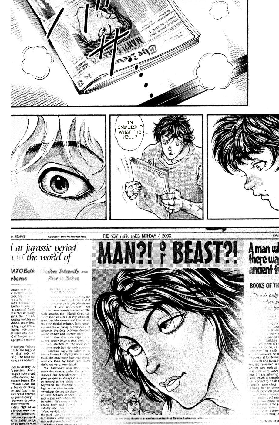 Hanma Baki Chapter 11.80 page 17 - Vol.11 Chapter 80: Start of the Chaos