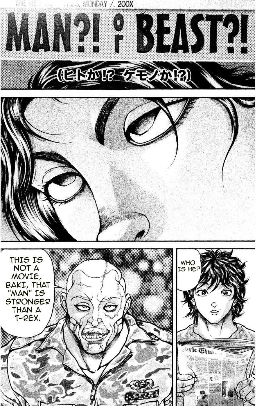 Hanma Baki Chapter 11.80 page 18 - Vol.11 Chapter 80: Start of the Chaos