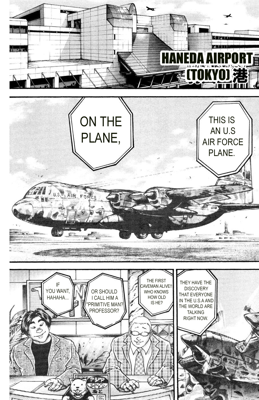Hanma Baki Chapter 11.80 page 19 - Vol.11 Chapter 80: Start of the Chaos