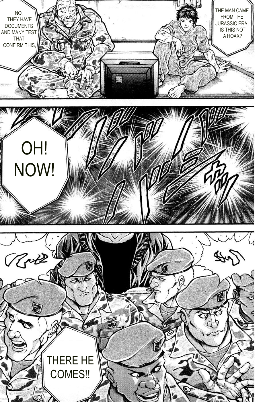 Hanma Baki Chapter 11.80 page 20 - Vol.11 Chapter 80: Start of the Chaos