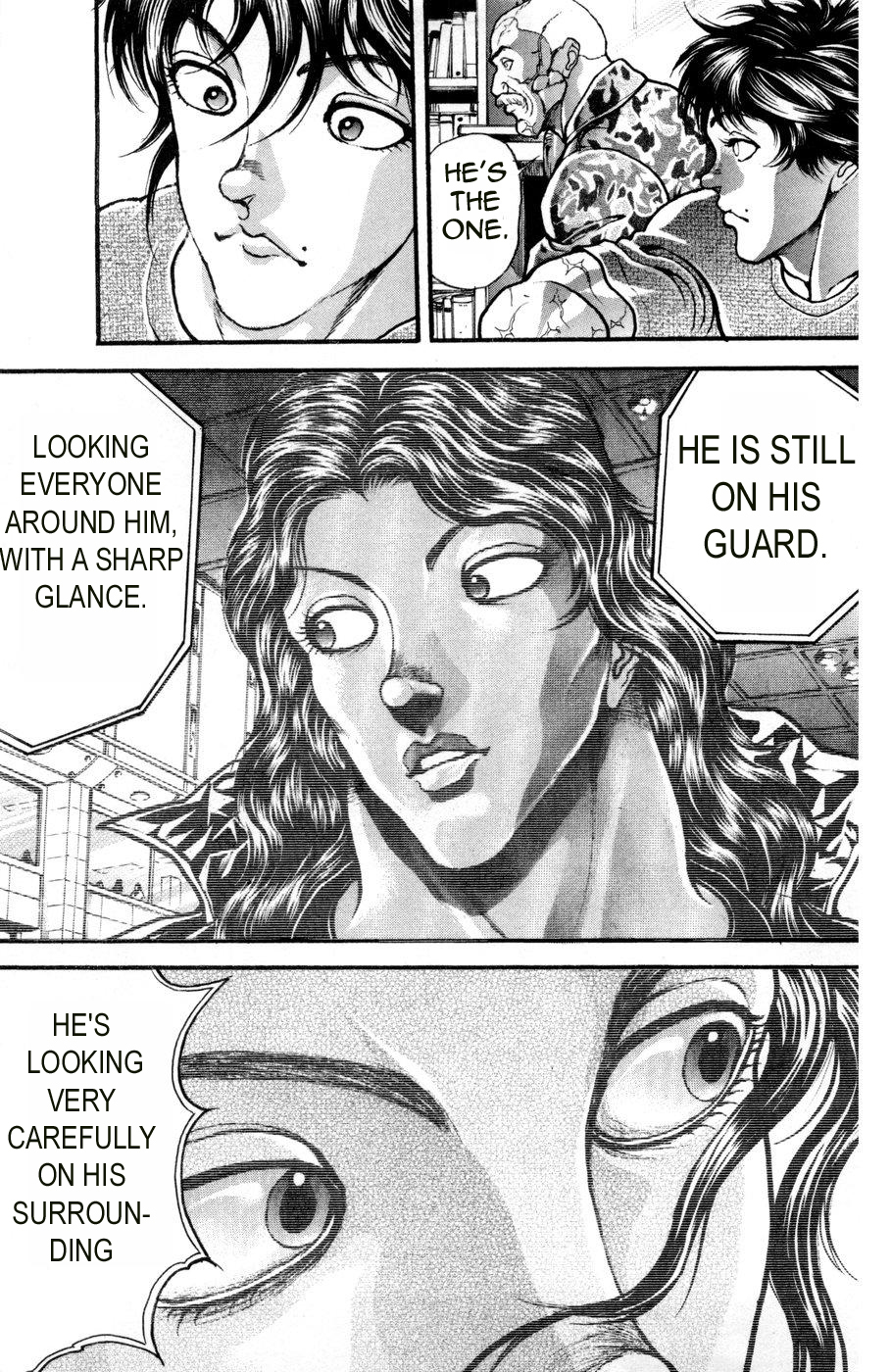 Hanma Baki Chapter 11.80 page 22 - Vol.11 Chapter 80: Start of the Chaos