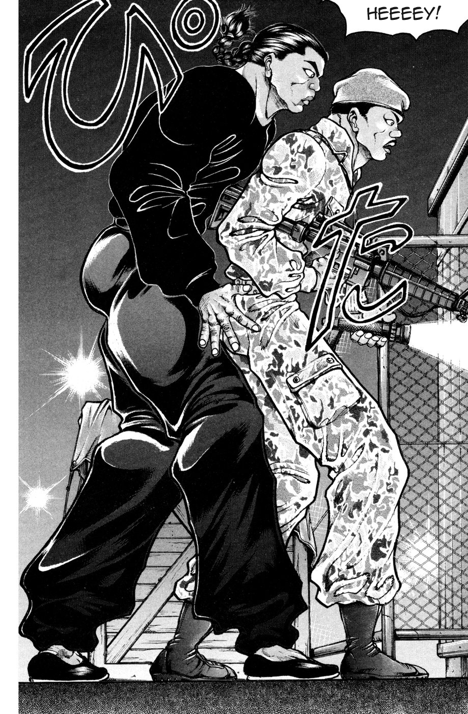 Hanma Baki Chapter 11.82 page 12 - Vol.11 Chapter 82: Movement