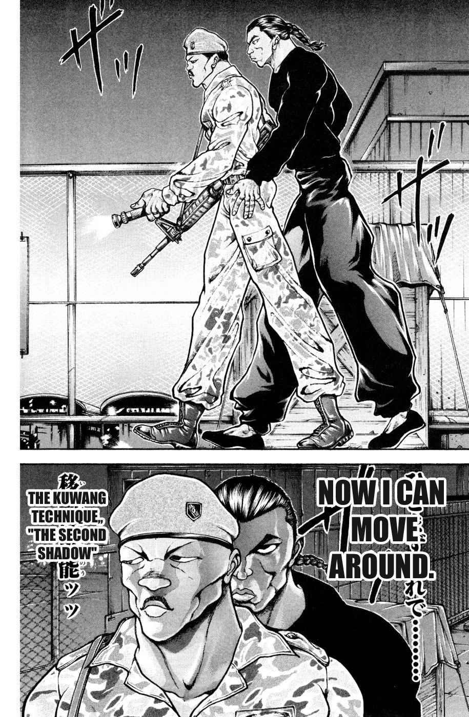 Hanma Baki Chapter 11.82 page 14 - Vol.11 Chapter 82: Movement