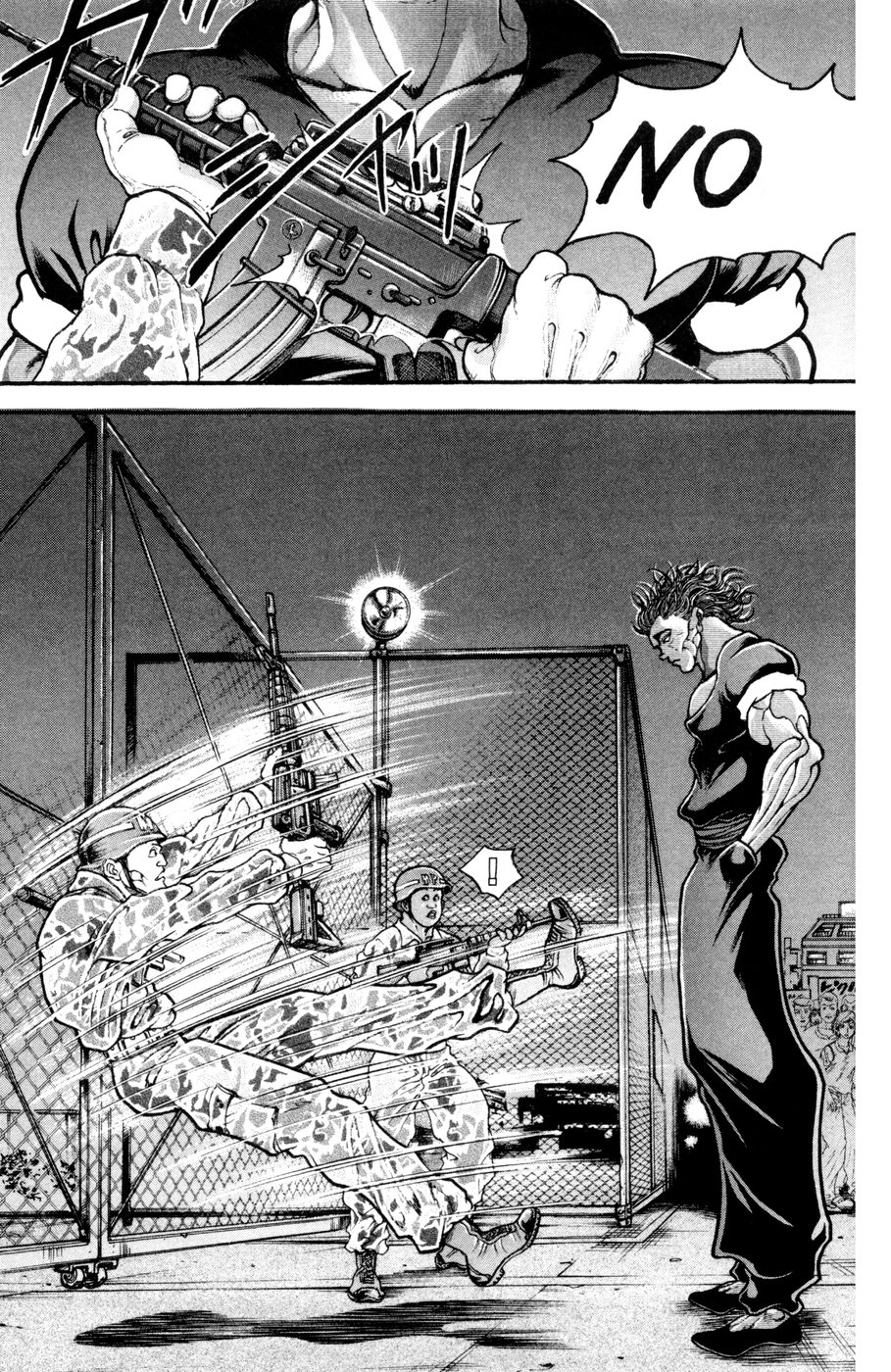 Hanma Baki Chapter 11.82 page 15 - Vol.11 Chapter 82: Movement