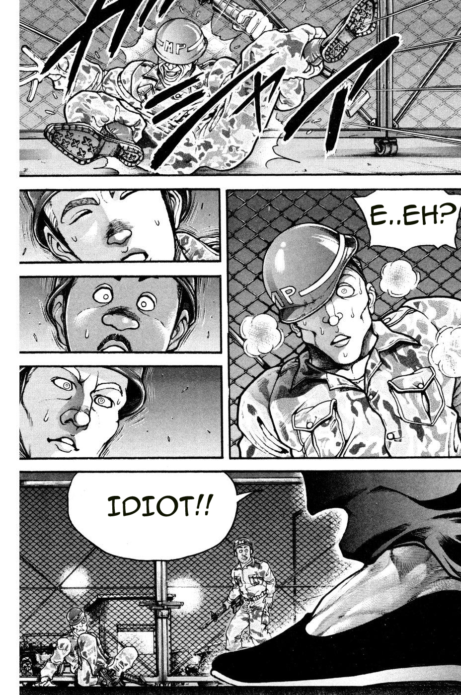 Hanma Baki Chapter 11.82 page 16 - Vol.11 Chapter 82: Movement