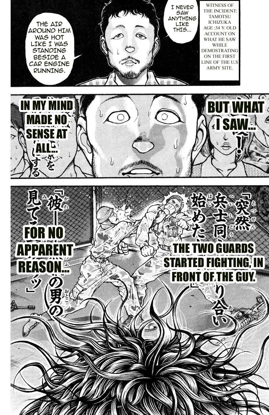 Hanma Baki Chapter 11.82 page 19 - Vol.11 Chapter 82: Movement