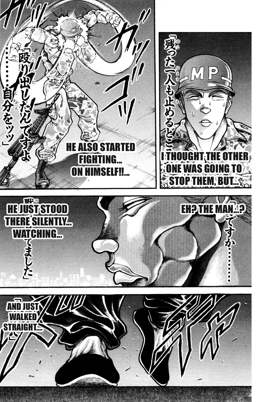 Hanma Baki Chapter 11.82 page 20 - Vol.11 Chapter 82: Movement