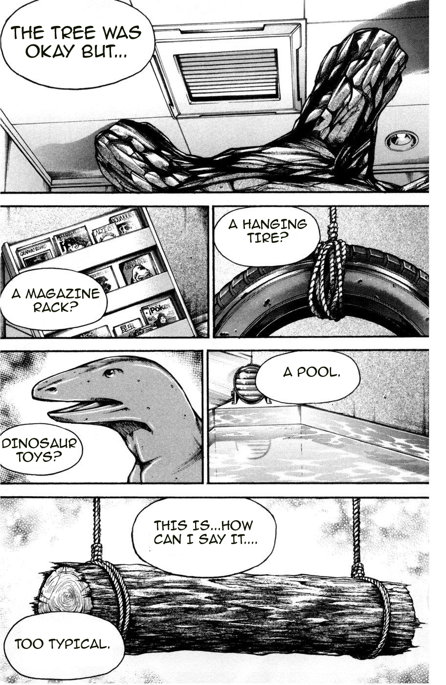 Hanma Baki Chapter 11.82 page 5 - Vol.11 Chapter 82: Movement