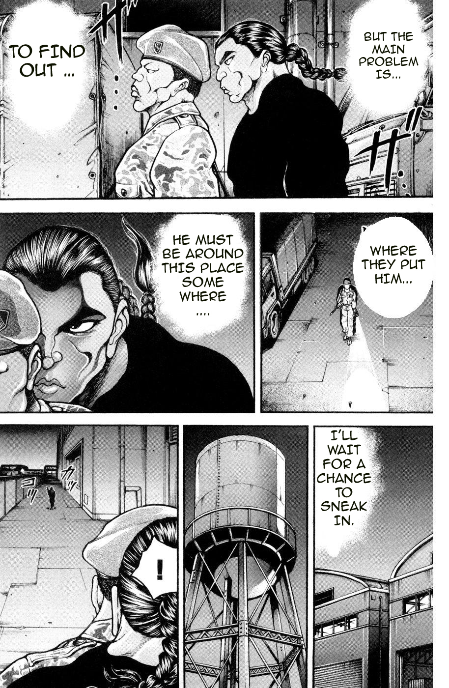Hanma Baki Vol.11 Chapter 83 page 13 - Vol.11 Chapter 83: The Order from the President