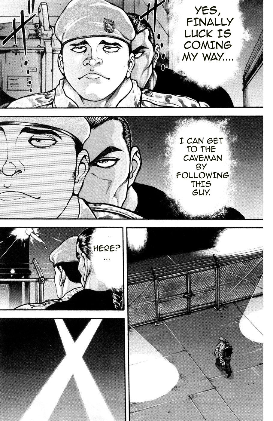 Hanma Baki Vol.11 Chapter 83 page 17 - Vol.11 Chapter 83: The Order from the President