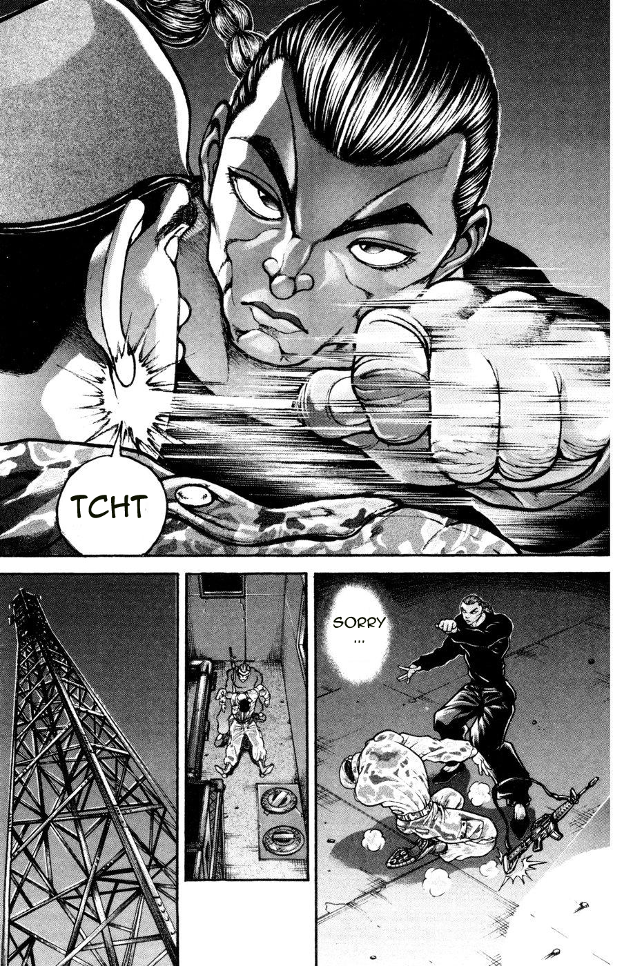 Hanma Baki Vol.11 Chapter 83 page 19 - Vol.11 Chapter 83: The Order from the President