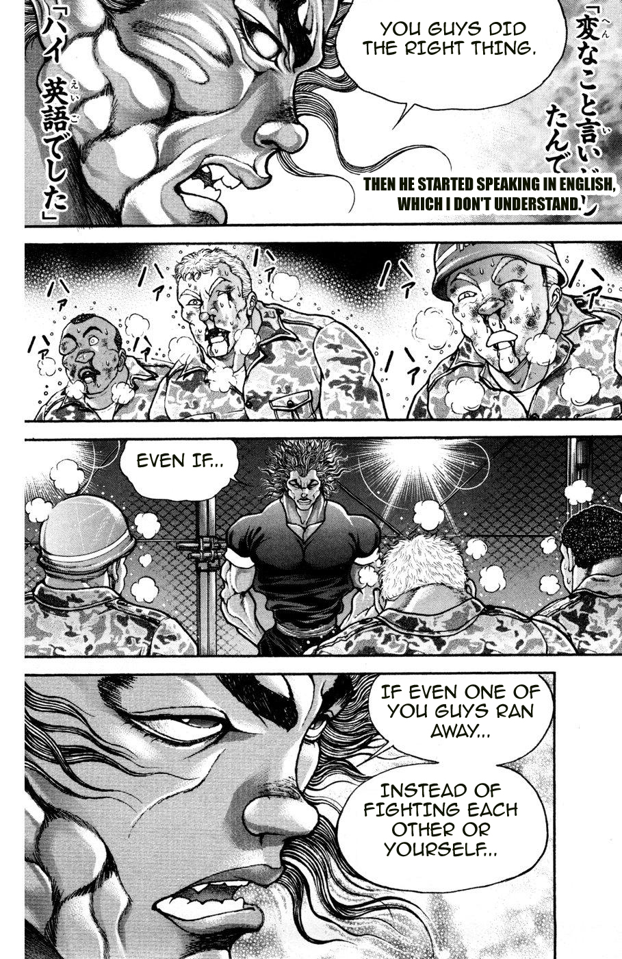 Hanma Baki Vol.11 Chapter 83 page 6 - Vol.11 Chapter 83: The Order from the President