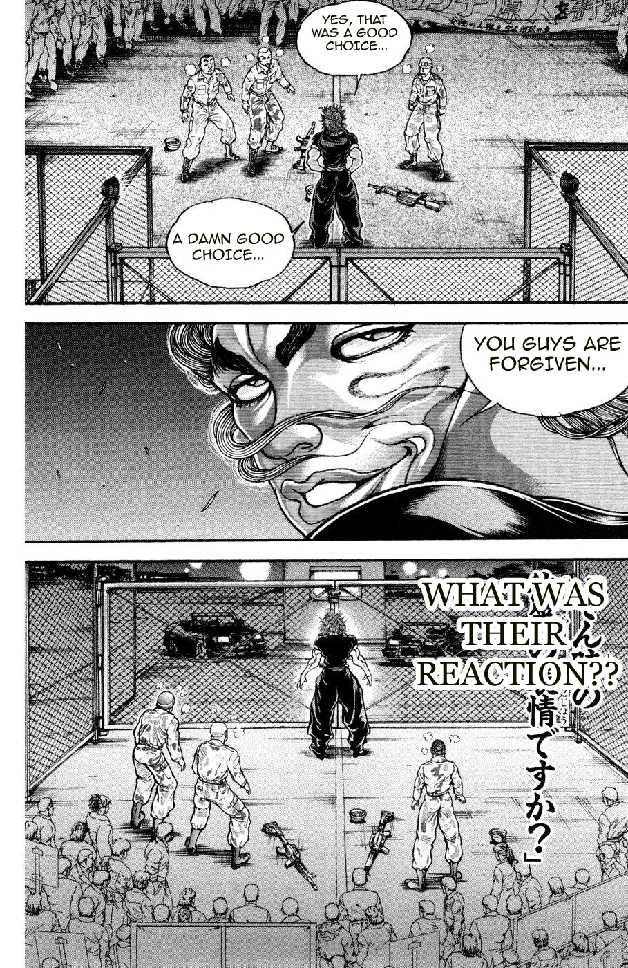 Hanma Baki Vol.11 Chapter 83 page 8 - Vol.11 Chapter 83: The Order from the President