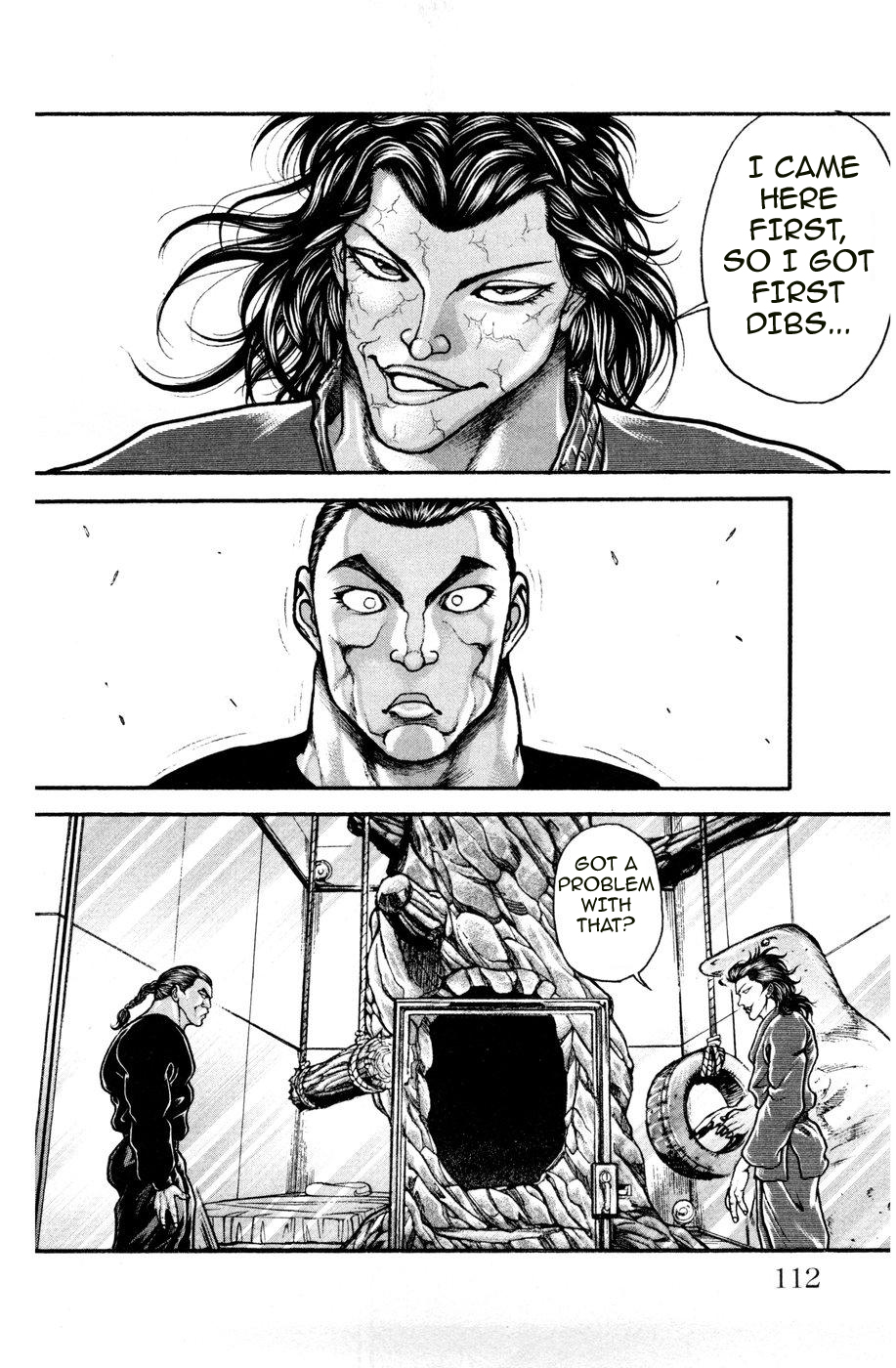 Hanma Baki Chapter 11.84 page 14 - Vol.11 Chapter 84: The Same School