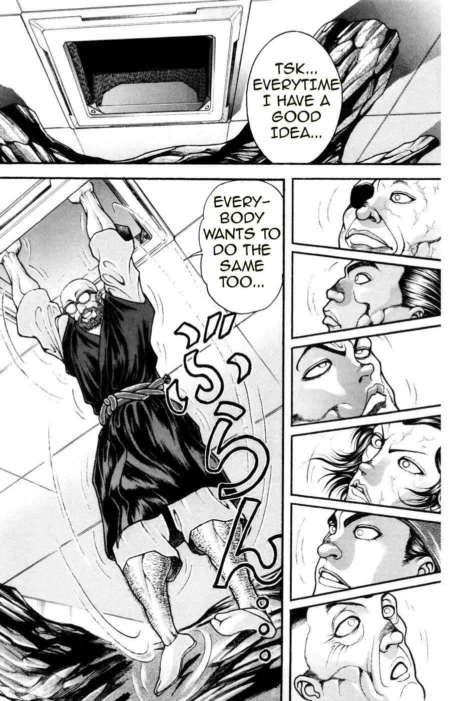 Hanma Baki Chapter 11.84 page 21 - Vol.11 Chapter 84: The Same School