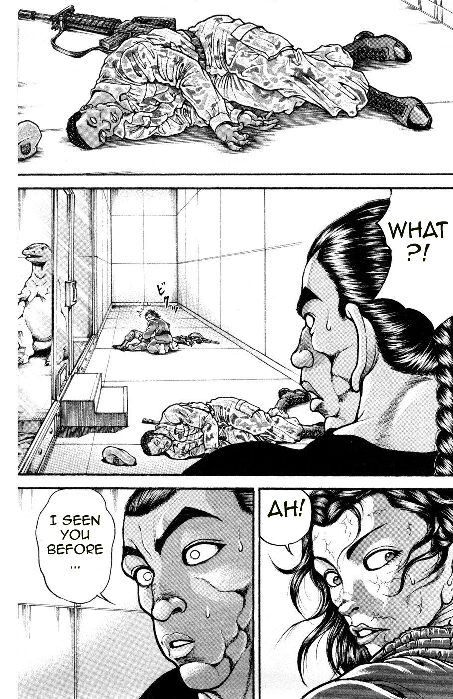 Hanma Baki Chapter 11.84 page 8 - Vol.11 Chapter 84: The Same School