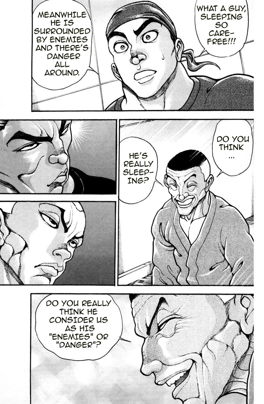 Hanma Baki Chapter 11.85 page 10 - Vol.11 Chapter 85: The Feeling of Love