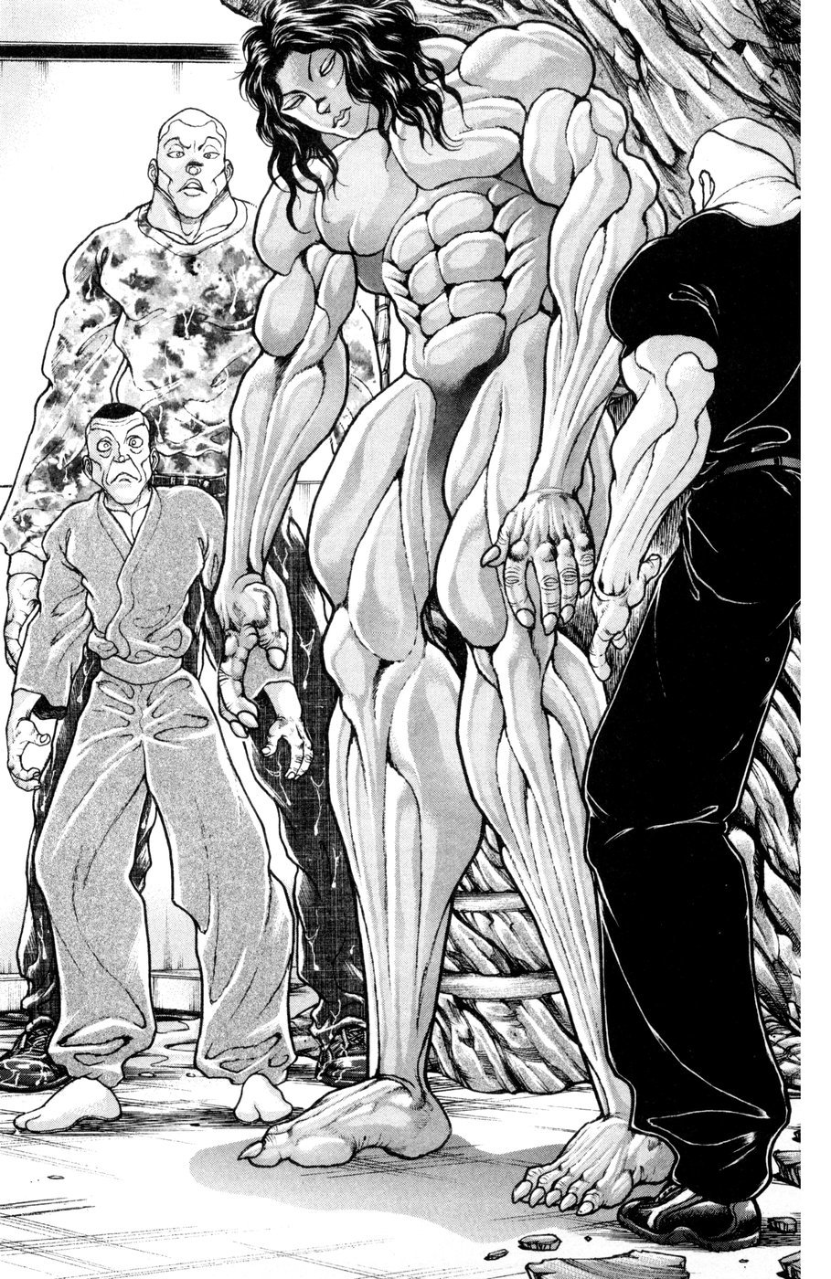 Hanma Baki Chapter 11.85 page 16 - Vol.11 Chapter 85: The Feeling of Love