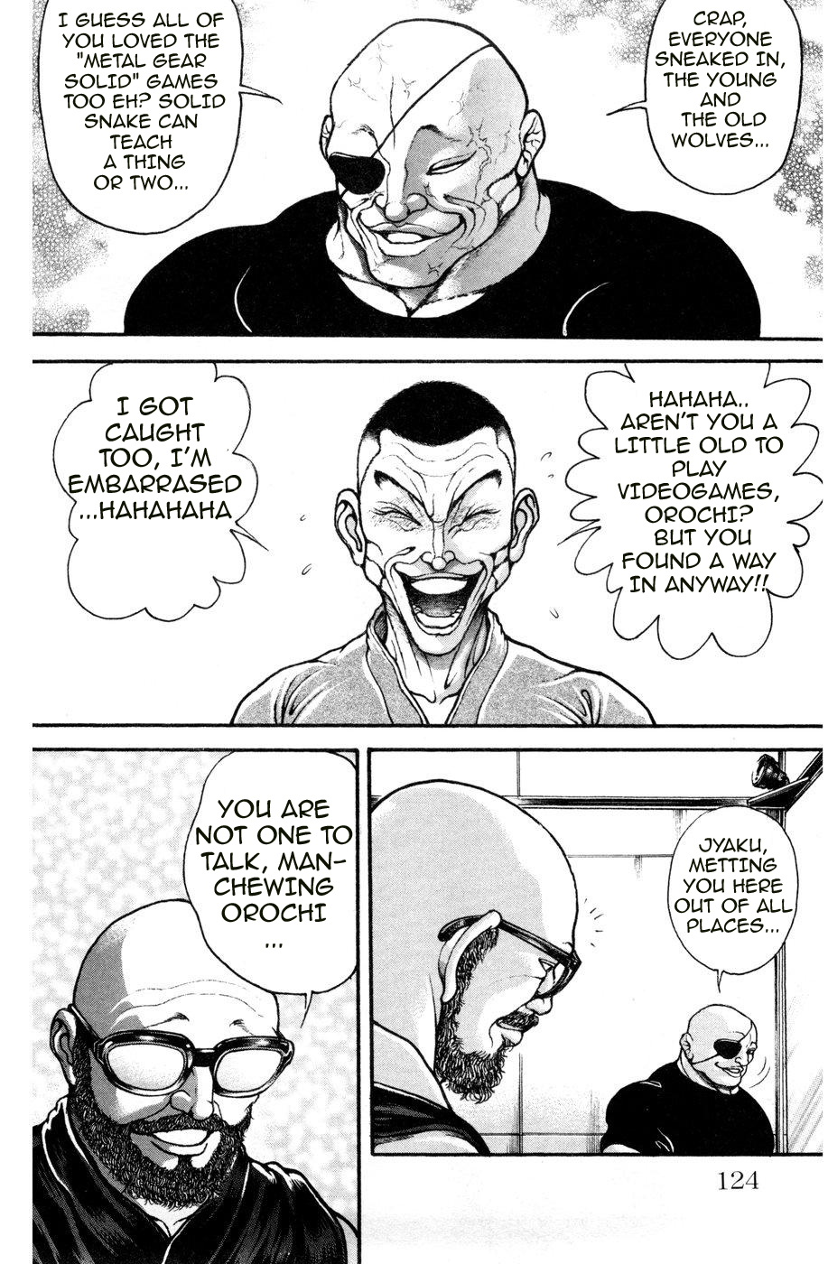 Hanma Baki Chapter 11.85 page 4 - Vol.11 Chapter 85: The Feeling of Love