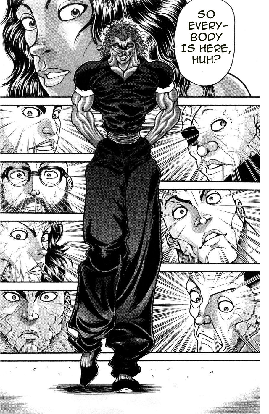 Hanma Baki Chapter 11.86 page 3 - Vol.11 Chapter 86: With Your Own Abilities