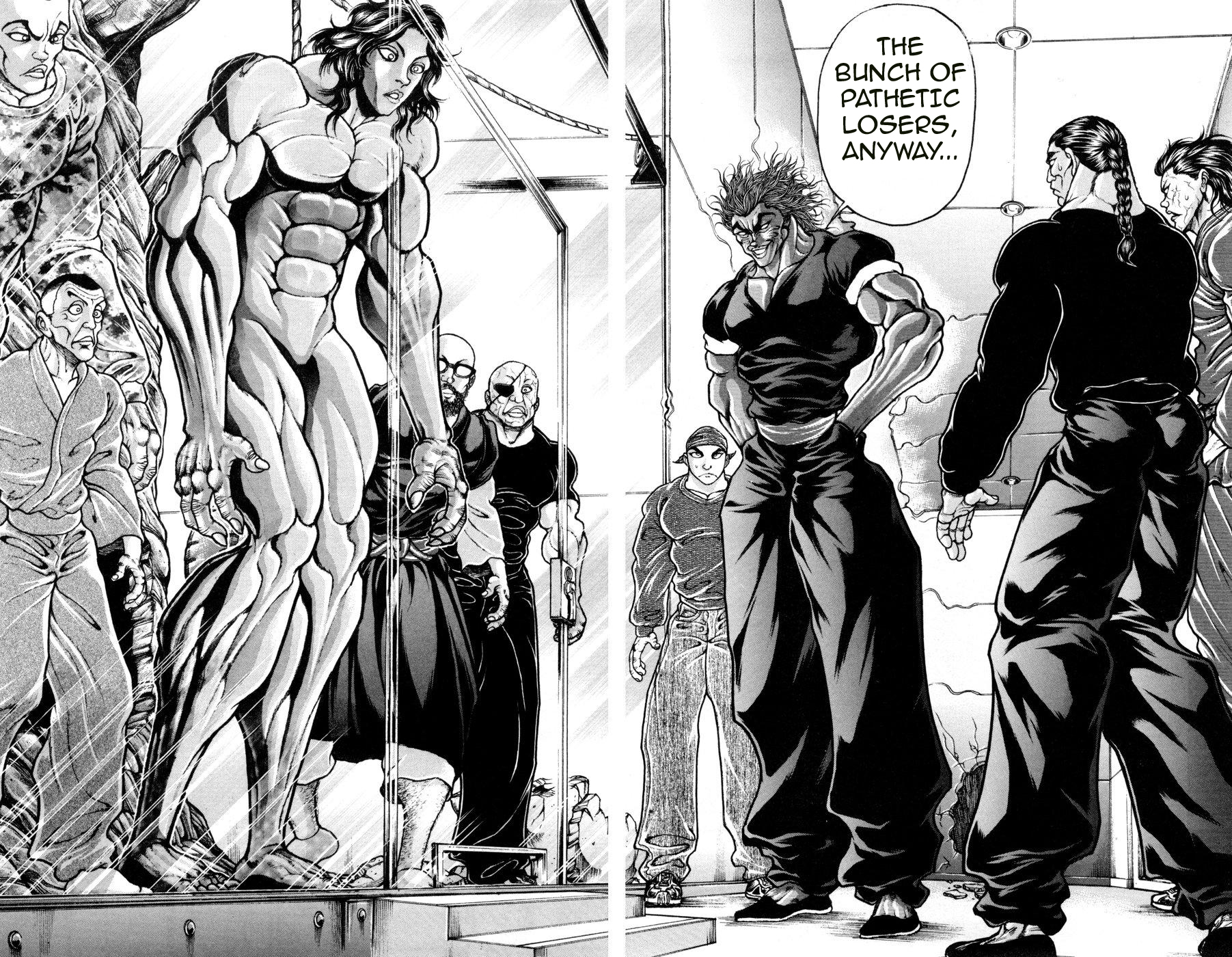 Hanma Baki Chapter 11.86 page 4 - Vol.11 Chapter 86: With Your Own Abilities