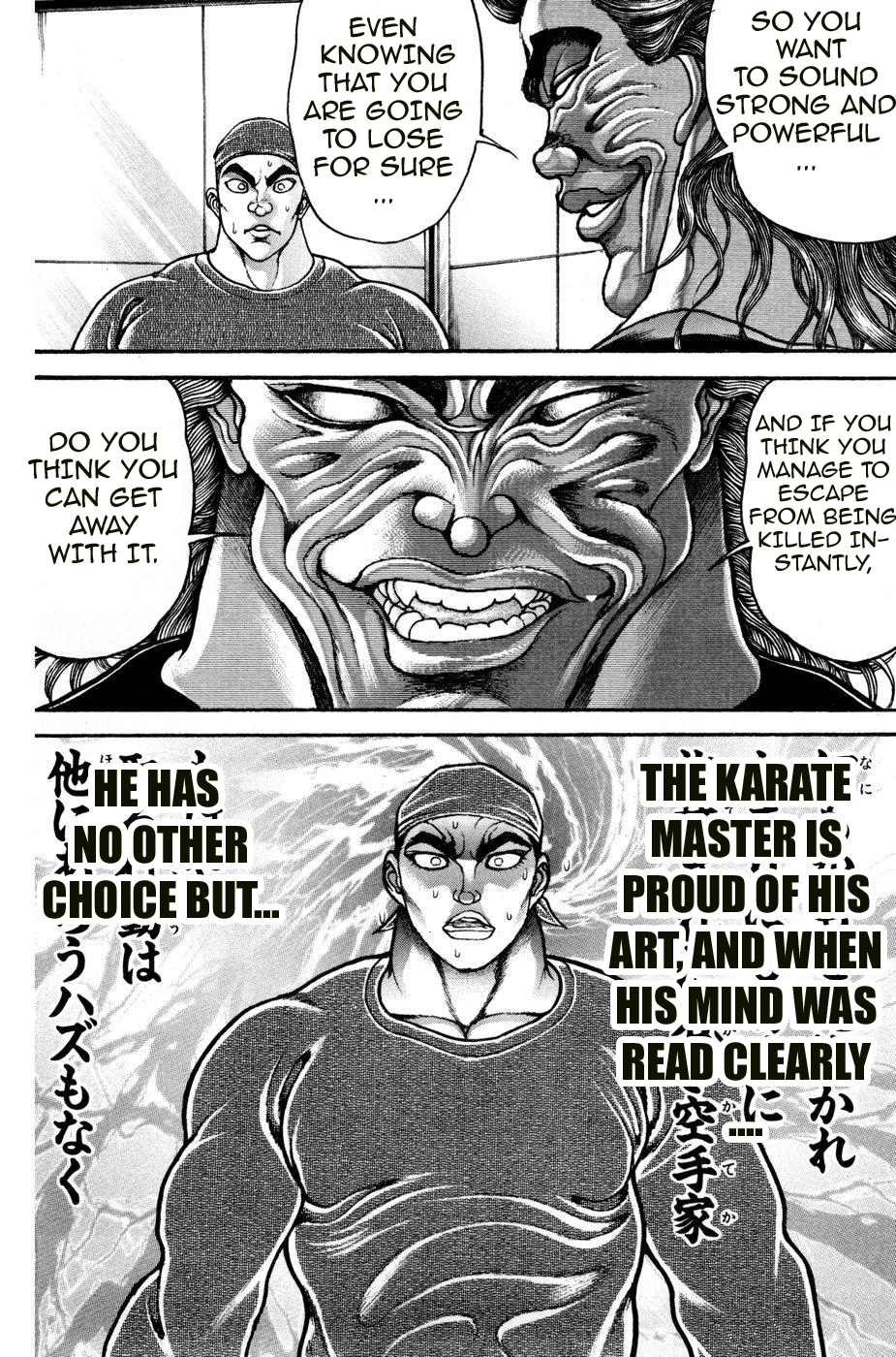 Hanma Baki Chapter 11.86 page 7 - Vol.11 Chapter 86: With Your Own Abilities