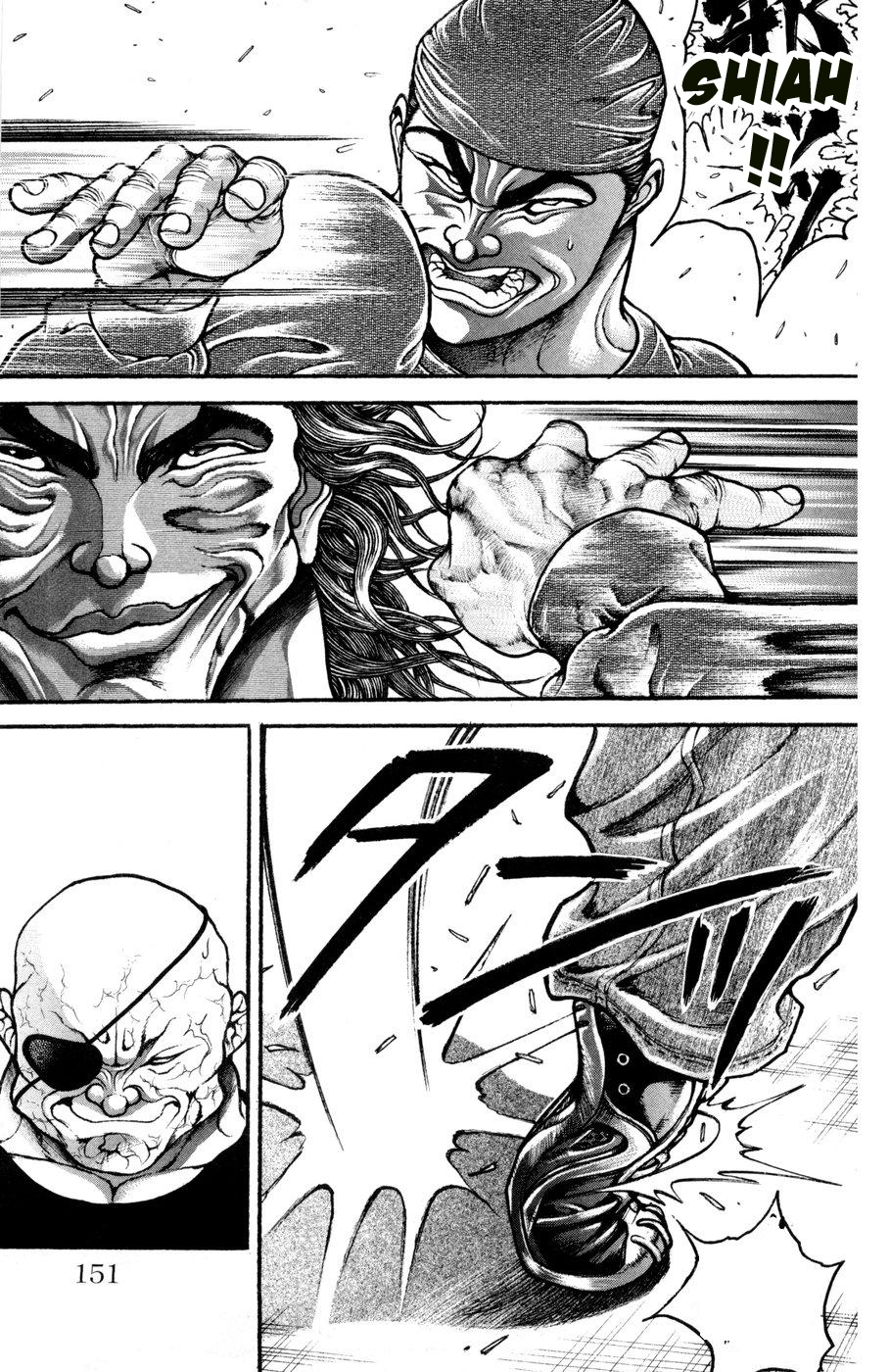 Hanma Baki Chapter 11.86 page 8 - Vol.11 Chapter 86: With Your Own Abilities