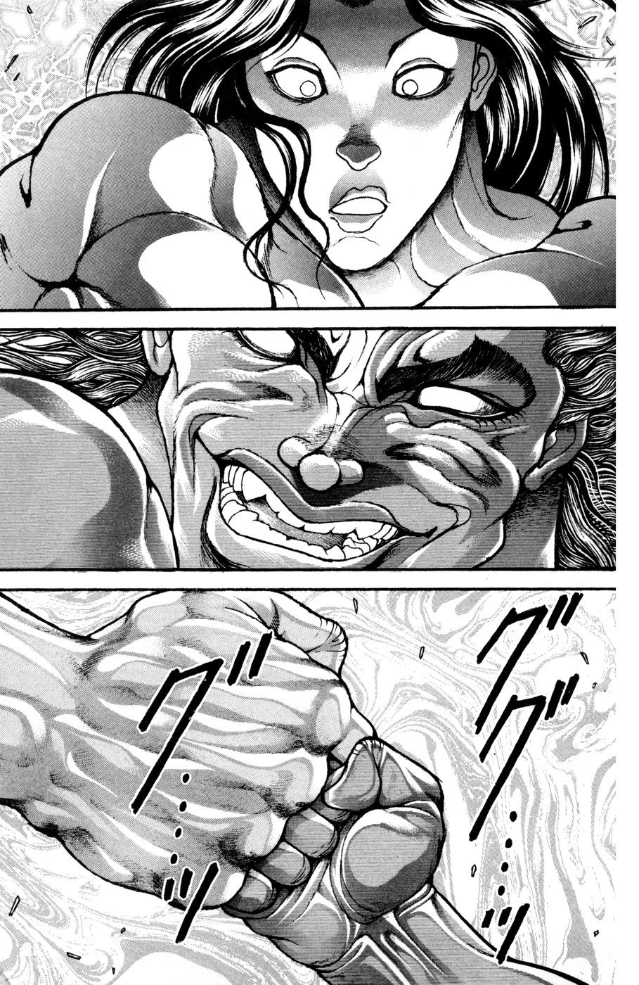 Hanma Baki Vol.11 Chapter 87 page 12 - Vol.11 Chapter 87: Contest of Strength