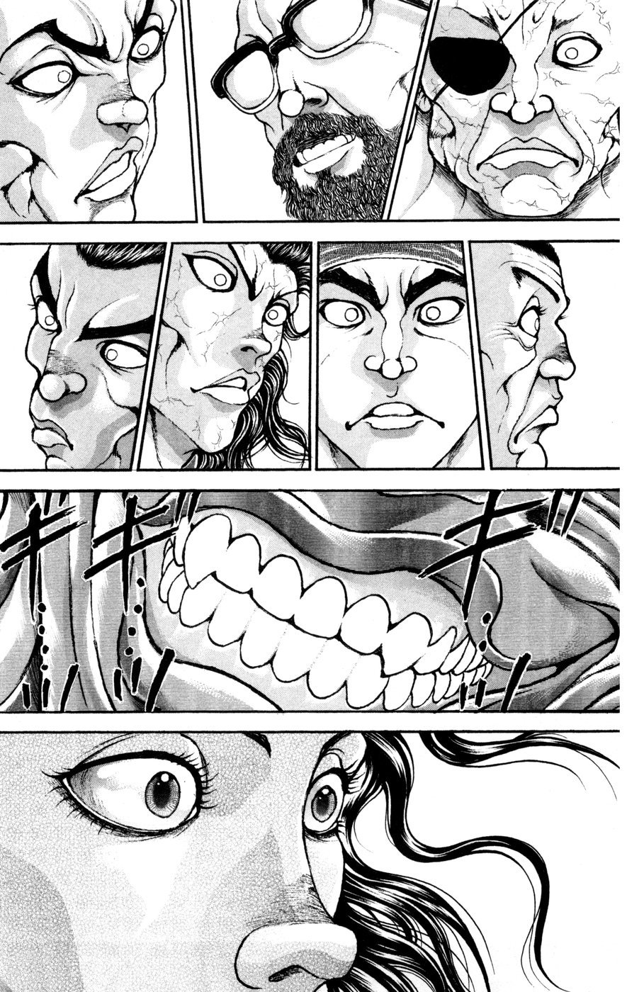 Hanma Baki Vol.11 Chapter 87 page 14 - Vol.11 Chapter 87: Contest of Strength