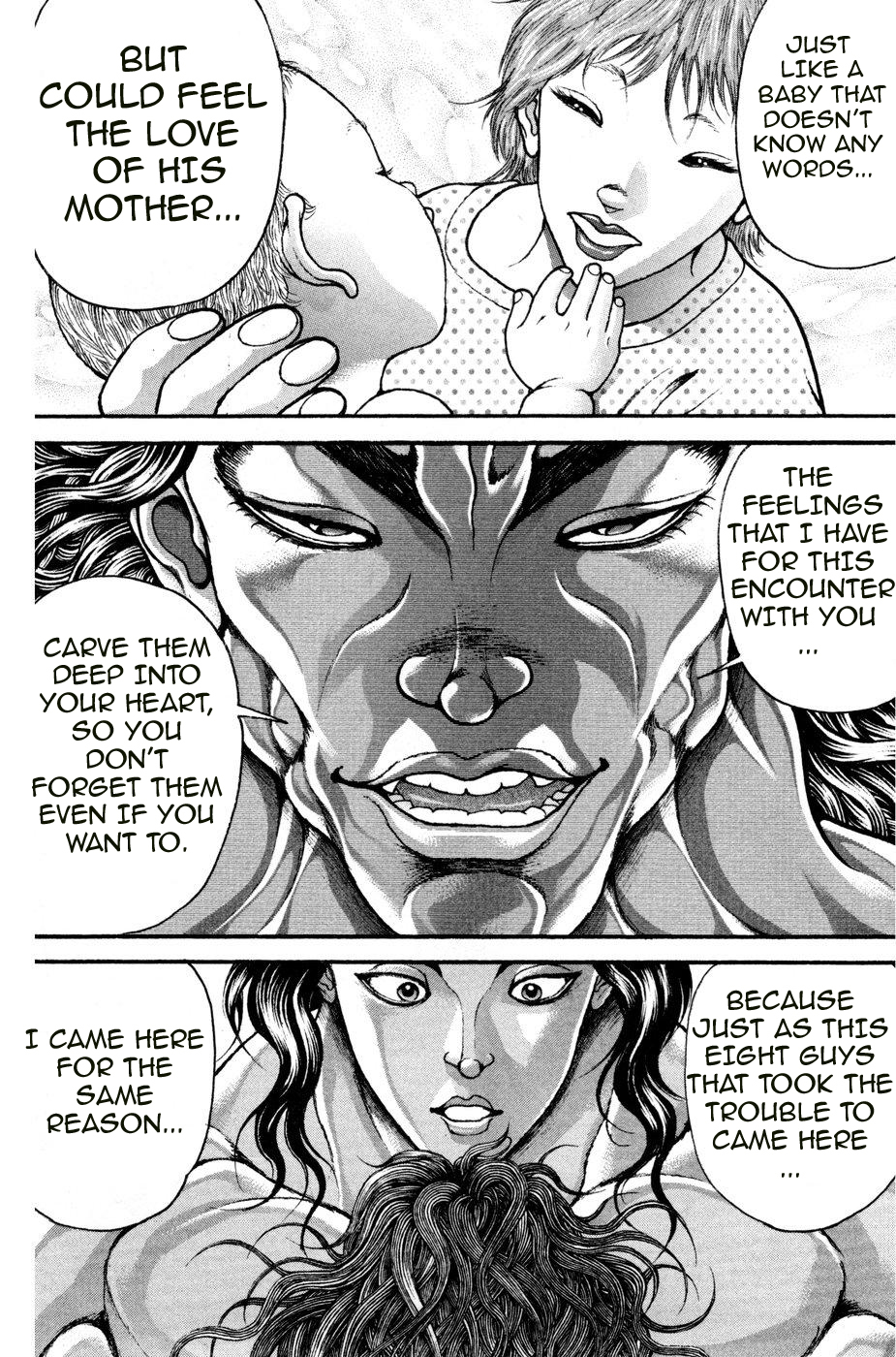 Hanma Baki Vol.11 Chapter 87 page 4 - Vol.11 Chapter 87: Contest of Strength