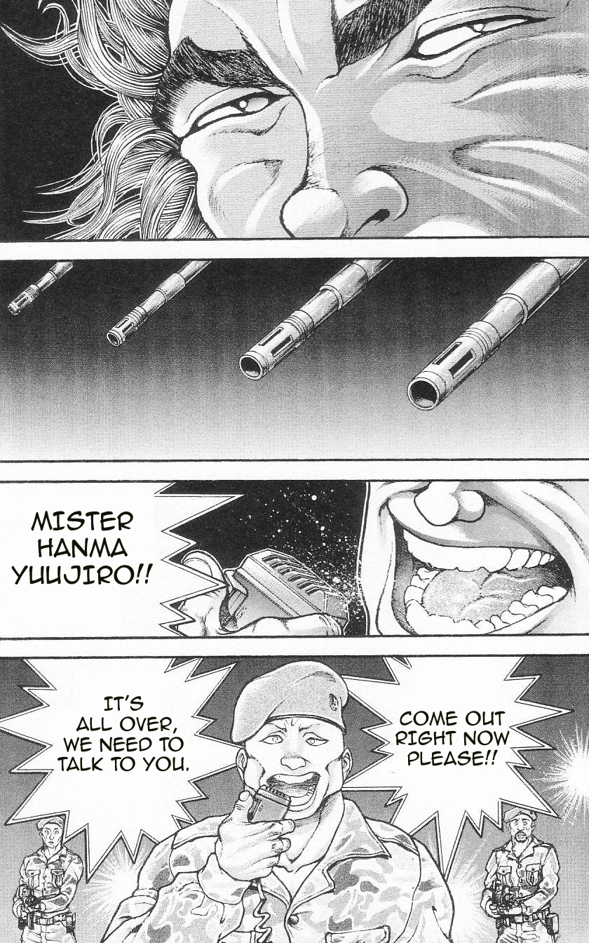 Hanma Baki Chapter 12.88 page 14 - Vol.12 Chapter 88: Completely Surrounded