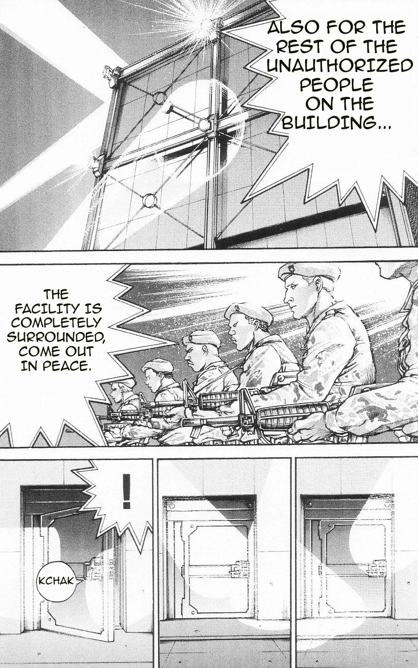 Hanma Baki Chapter 12.88 page 15 - Vol.12 Chapter 88: Completely Surrounded