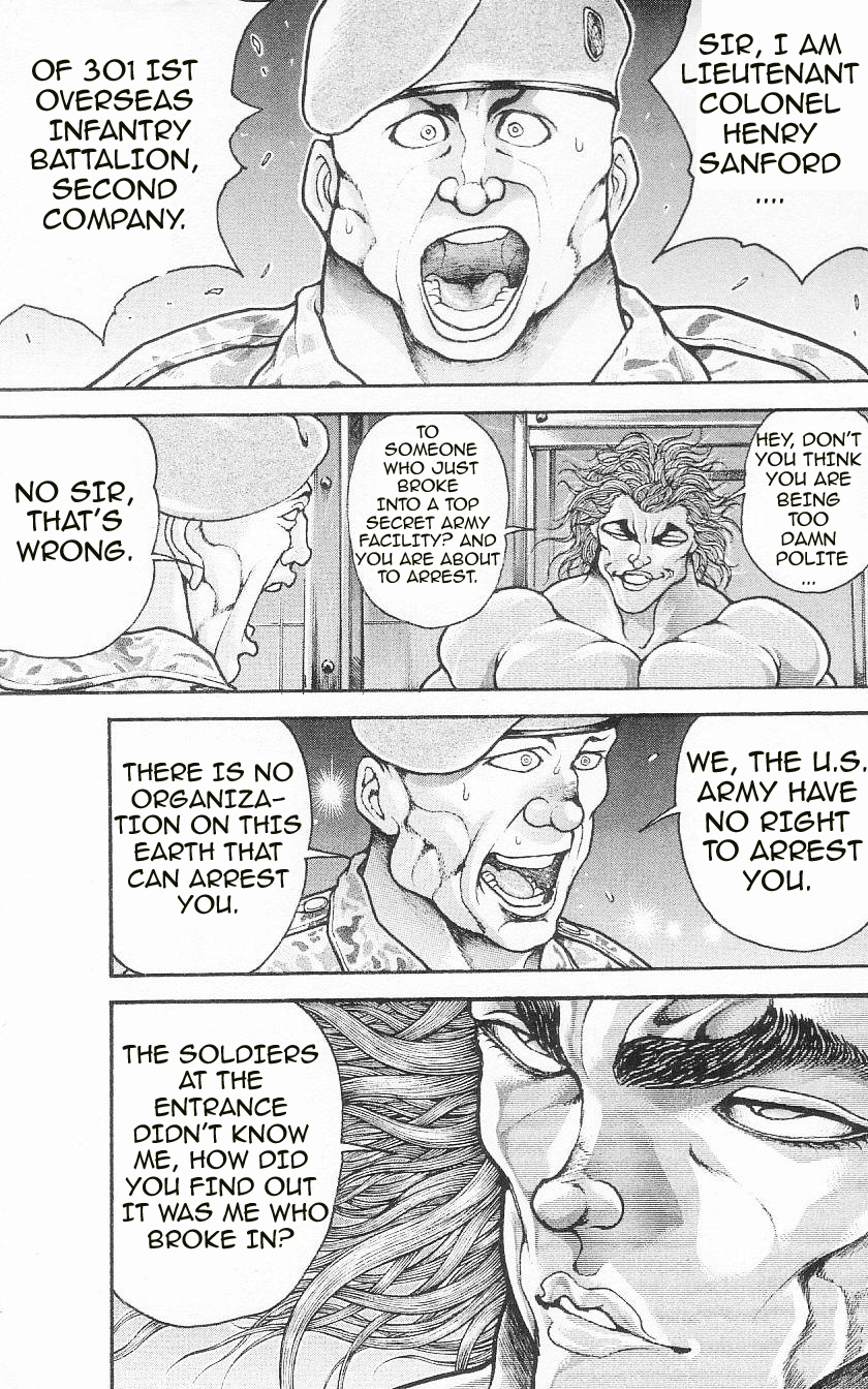 Hanma Baki Chapter 12.88 page 18 - Vol.12 Chapter 88: Completely Surrounded