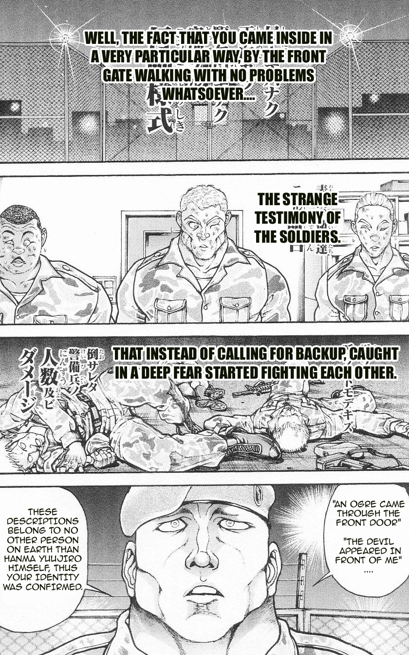 Hanma Baki Chapter 12.88 page 19 - Vol.12 Chapter 88: Completely Surrounded