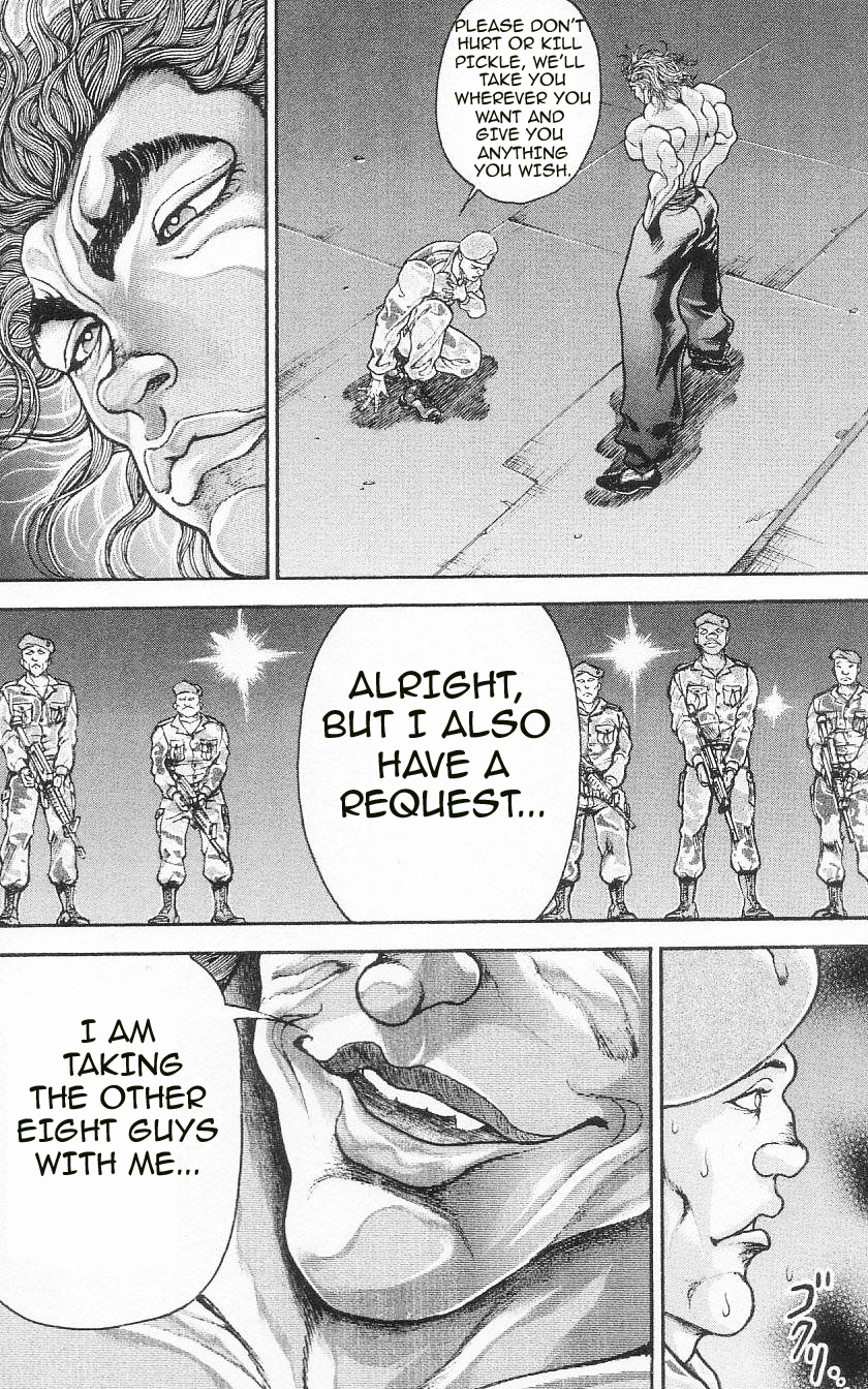Hanma Baki Chapter 12.88 page 21 - Vol.12 Chapter 88: Completely Surrounded