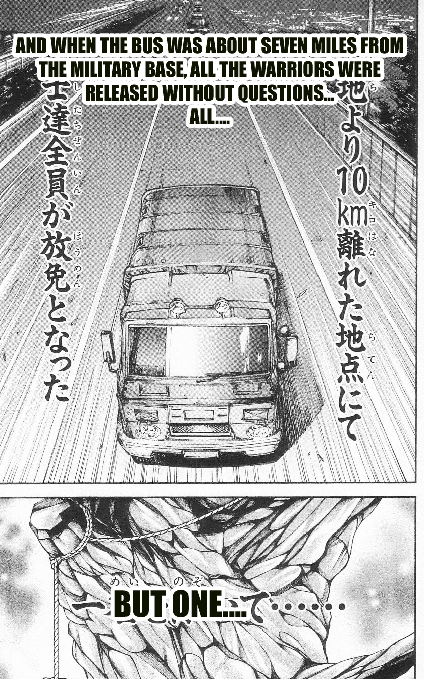 Hanma Baki Chapter 12.88 page 24 - Vol.12 Chapter 88: Completely Surrounded