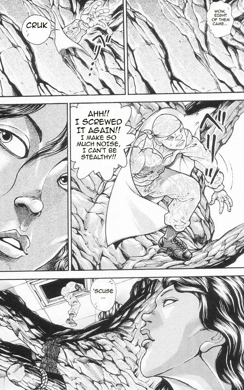 Hanma Baki Chapter 12.88 page 25 - Vol.12 Chapter 88: Completely Surrounded